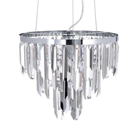 Beekham Ceiling Pendant Light,  Chrome