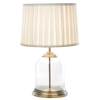 Bella Table Lamp with Drum Shade,  Antique Brass