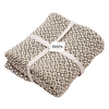 Black & Ecru Infinity Throw