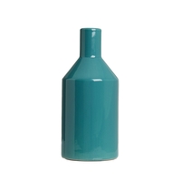 Bottle Ceramic Vase,  Green