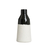 Bottle Shape Ceramic Vase,  Black