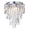 Bresna 3 Light Medium Flush,  Chrome