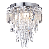 Bresna 3 Light Medium Flush,  Chrome