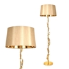 Brookby Stem Floor Lamp,  Satin Brass