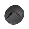 Burray LED Round Surface Brick Wall Light,  Anthracite