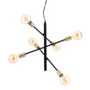 Calvet Ceiling Light,  Brass