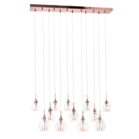 Carmella Diner Ceiling Pendant Bar,  Copper