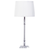 Carrie Table Lamp,  Chrome