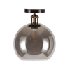 Carter Industrial Flush Ceiling Light,  Bronze