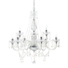 Charlotte 9 Light Chandelier,  Chrome