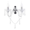 Charlotte Wall Light,  Chrome