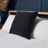 Chenille Cushion,  Charcoal