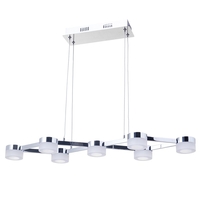 Christie 7 Light LED Pendant,  Chrome