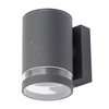 Cinder Outdoor Wall Light with Photocell,  Anthracite