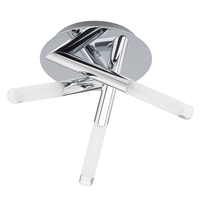 Cindy Bathroom Flush Ceiling Light,  Chrome