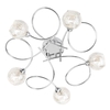 Cooper Ceiling Light,  Chrome & Champagne