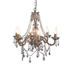 Darlia 6 Light Ceiling Pendant,  Pewter