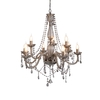 Darlia 9 Light Ceiling Pendant,  Pewter