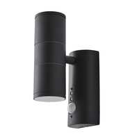 Delting Up and Down Outdoor Wall Light with PIR Sensor,  Anthracite