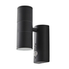 Delting Up and Down Outdoor Wall Light with PIR Sensor,  Anthracite