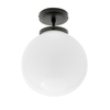 Douro Bathroom Globe Ceiling Light,  Matte Black