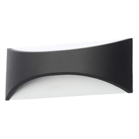 Draco Outdoor LED 11 Watt Wall Light,  Black