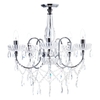 Edith Flush Ceiling Light,  Chrome