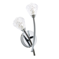 Eliza Bathroom Wall Light,  Chrome