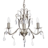 Elizabeth 3 Light Chandelier,  Antique Brass