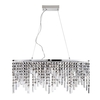 Esme Diner Ceiling Pendant,  Chrome