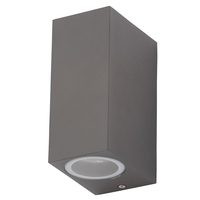 Etna Outdoor Square Wall Light,  Anthracite