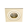 Faina Adjustable Square Recessed Downlight,  Brass