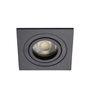 Faina Adjustable Square Recessed Downlight,  Matte Black