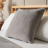 Faux Fur Cushion,  Grey