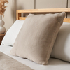 Faux Fur Cushion,  Natural