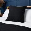 Felt Cushion with Blanket Stitch Detail,  Charcoal