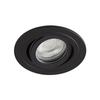 Fion Circular IP65 Tiltable Downlight,  Matte Black
