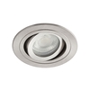 Fion Circular IP65 Tiltable Downlight,  Satin Chrome