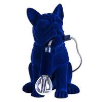 Fred the Boston Terrier Table Lamp,  Navy