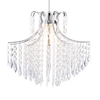 Glow Acrylic Droplet Easy Fit Shade,  Chrome