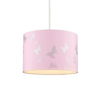 Glow Butterfly Easy Fit Light Shade,  Pink