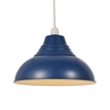 Glow Dome Easy Fit Ceiling Light Shade,  Blue
