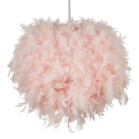 Glow Feather Easy Fit Shade,  Pink