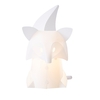 Glow Fox Origami Style Table Lamp,  White