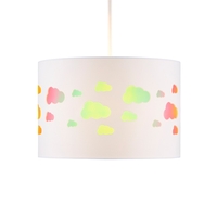 Glow Iridescent Cloud Easy Fit Shade,  White