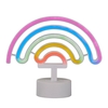 Glow Rainbow Neon Table Lamp,  Multi-Coloured