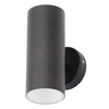 Grant Outdoor Up & Down LED Wall Light,  Black