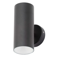 Grant Outdoor Up & Down LED Wall Light,  Black