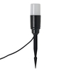 Hank RGB LED Outdoor Solar Ground Path Spike Light Kit,  Black