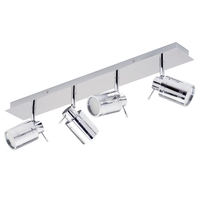 Hector Bathroom Ceiling Spotlight Bar,  Chrome